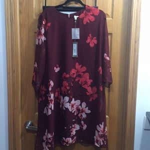 COPY - Gorgeous floral Eva Mendes dress NWT